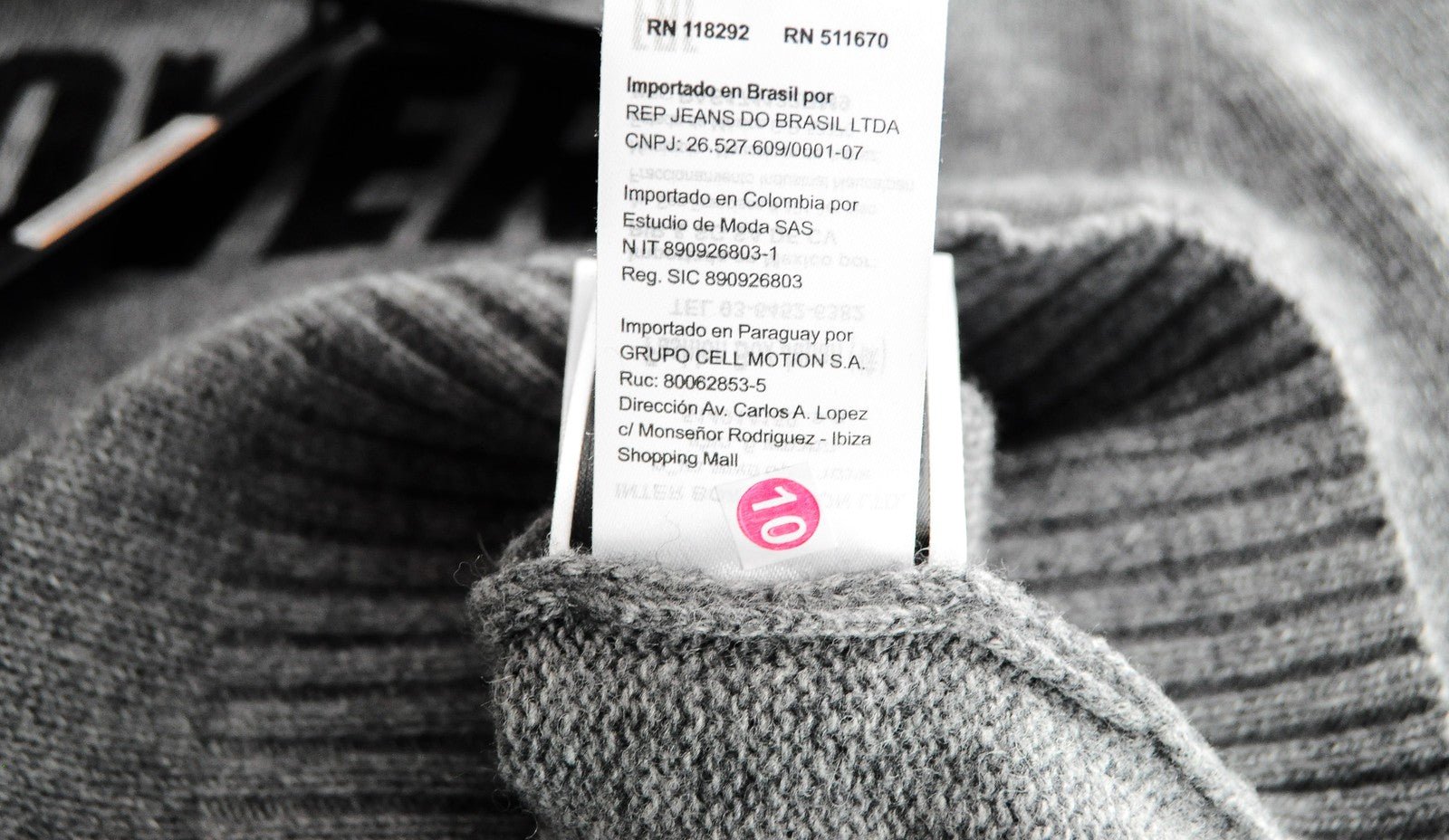 REPLAY vyriškas pilkas megztinis ilgomis rankovėmis, XS dydžio, vilnos mišinio rašto 