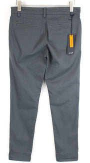 HARMONT &amp; BLAINE vyriškos kelnės, 46 cm ilgio, pilkai žalios spalvos, laisvalaikio stiliaus, su užtrauktuku, siauro kirpimo. 