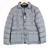 HARMONT &amp; BLAINE vyriška striukė L, pilka, dygsniuota, vienaeilė, ilgomis rankovėmis 