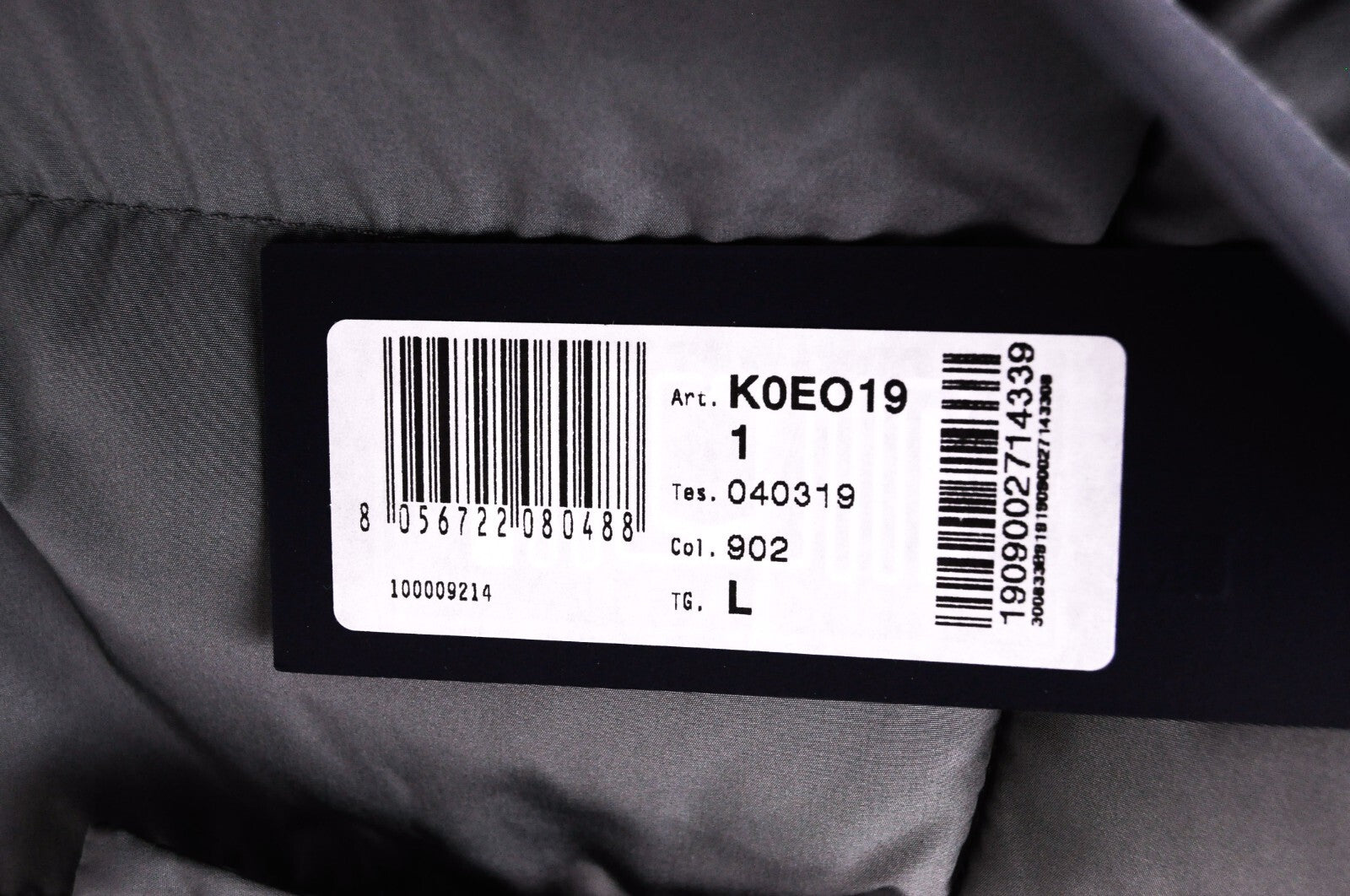 HARMONT &amp; BLAINE vyriška striukė L, pilka, dygsniuota, vienaeilė, ilgomis rankovėmis 