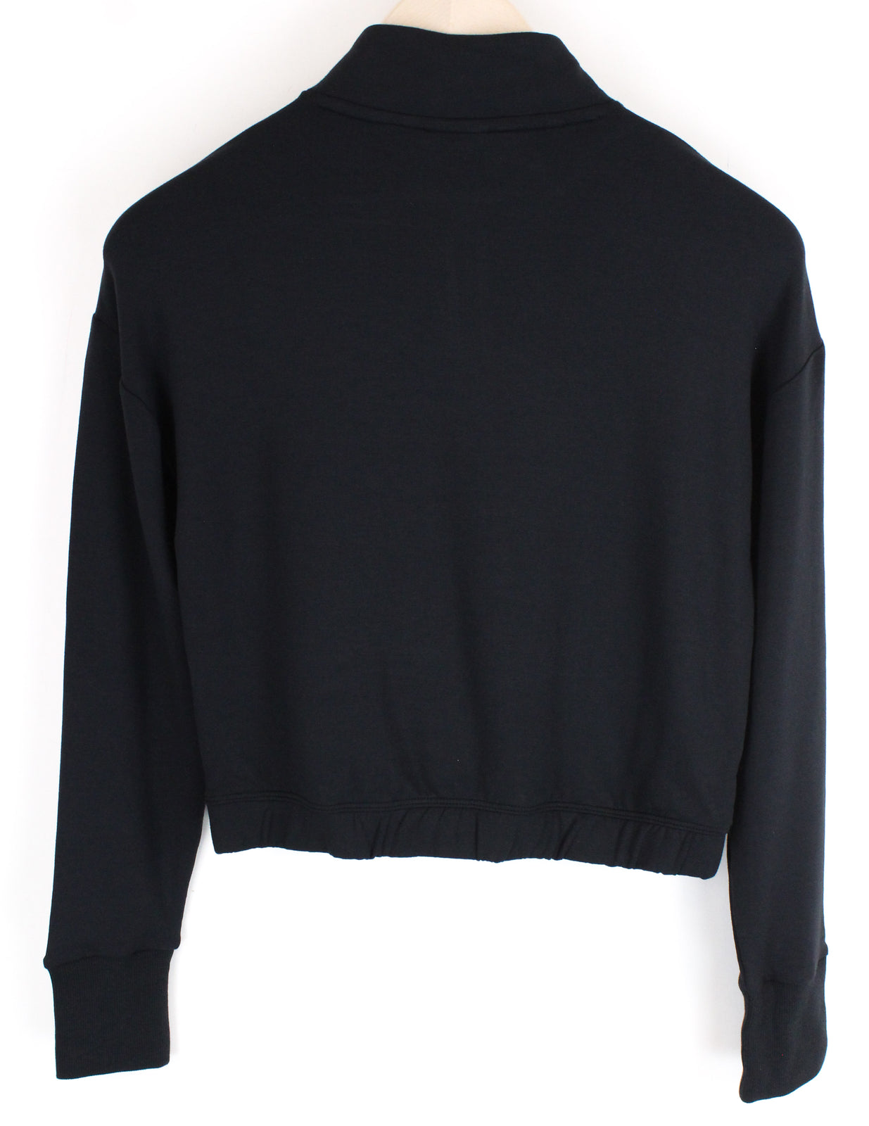 GYMSHARK Pippa moteriškas megztinis S dydžio, su puse užtrauktuko ir trumpomis priekinėmis kišenėmis. 