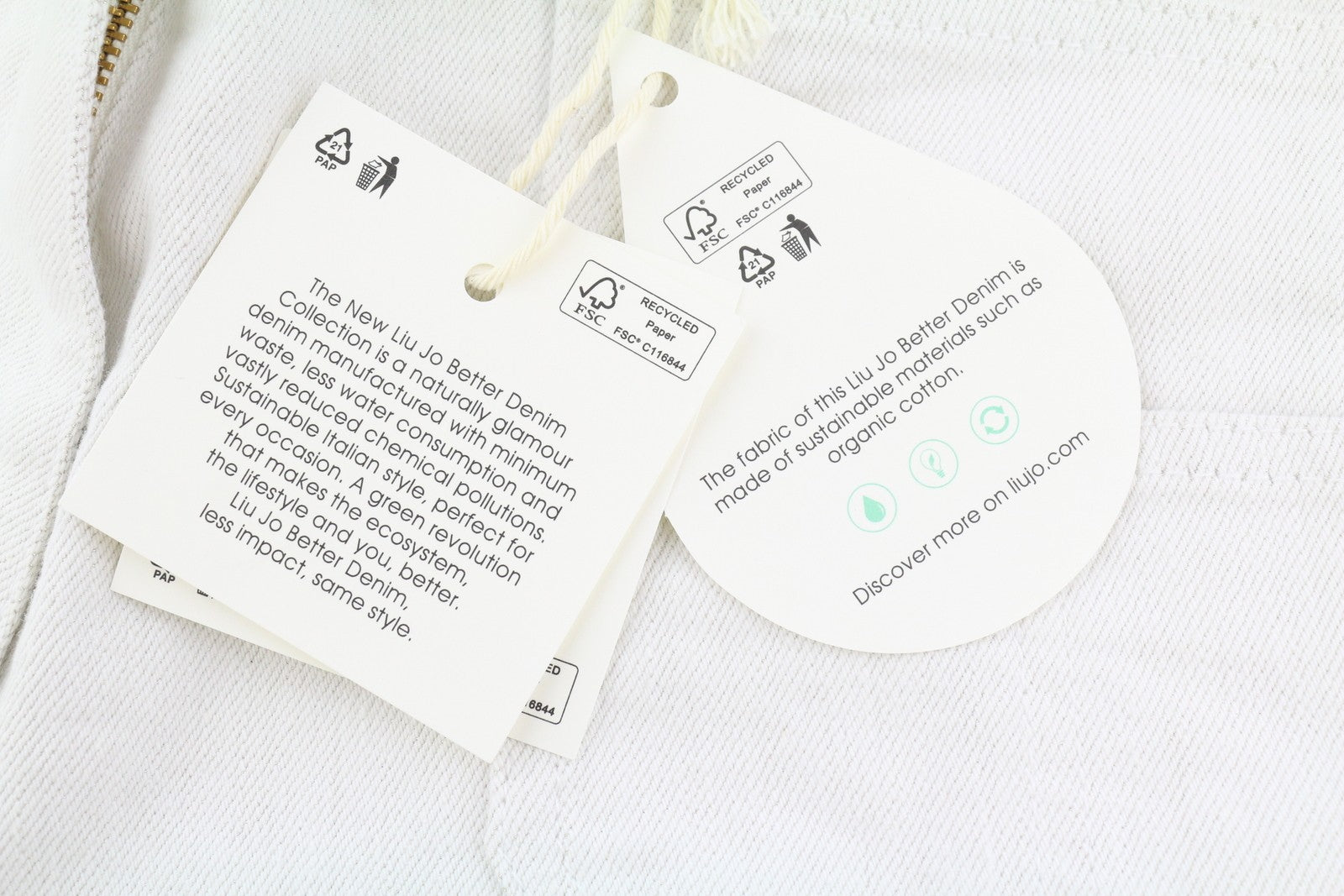 LIU JO Cargo Women Jeans 40 Skinny Fit Ripped Glitter Shiny Denim White Logo