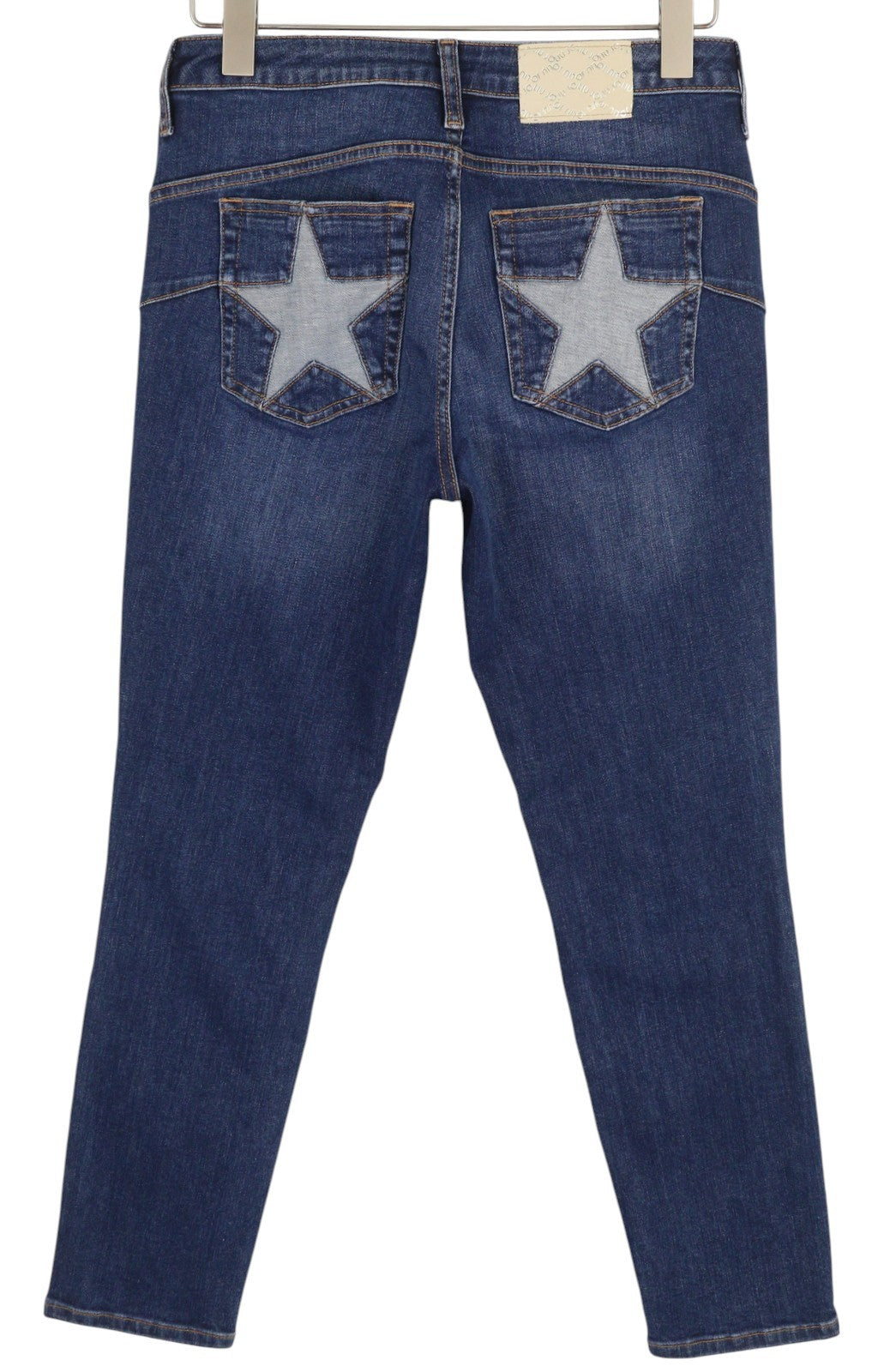 LIU JO Yildiz Proto Women Jeans W28 Slim Fit Washed Denim Blue Zip Fly Casual