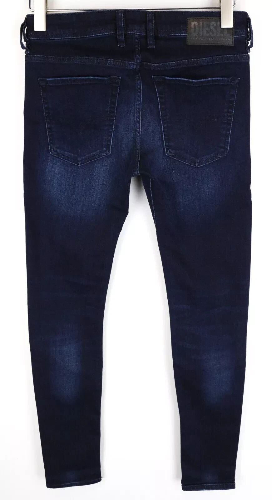 DIESEL Sleenker-X 083AG vyriški džinsai W28/L32 Slim Skinny Cotton Stretch tamsiai mėlyni 