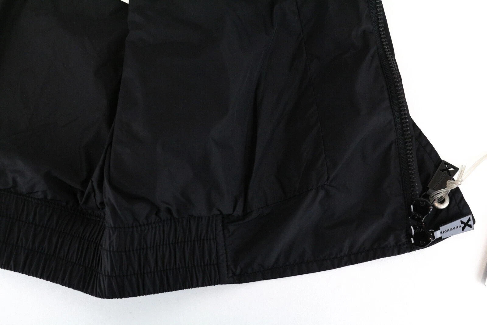 RICHMOND Men's Jacket 58 Black Lightweight Long Sleeved Logo Zipped Casual