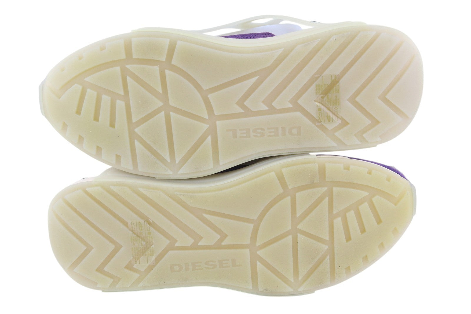 DIESEL S-Serendipity Mask vyriški sportbačiai, 42,5 dydžio, pilki, su raišteliais ir migdolų nosele, RRP 200 € 