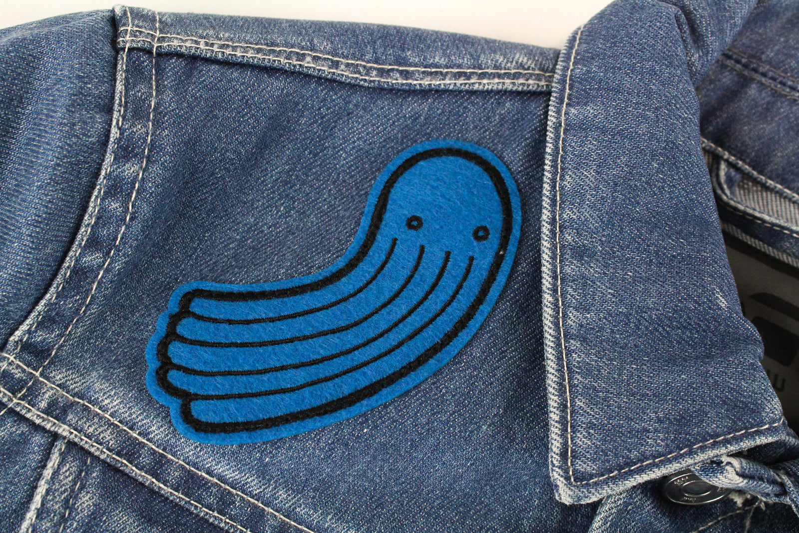 G-STAR Raw For The Oceans Parley Drop 1 moteriška trumpinta striukė su džinsiniais lopais S 