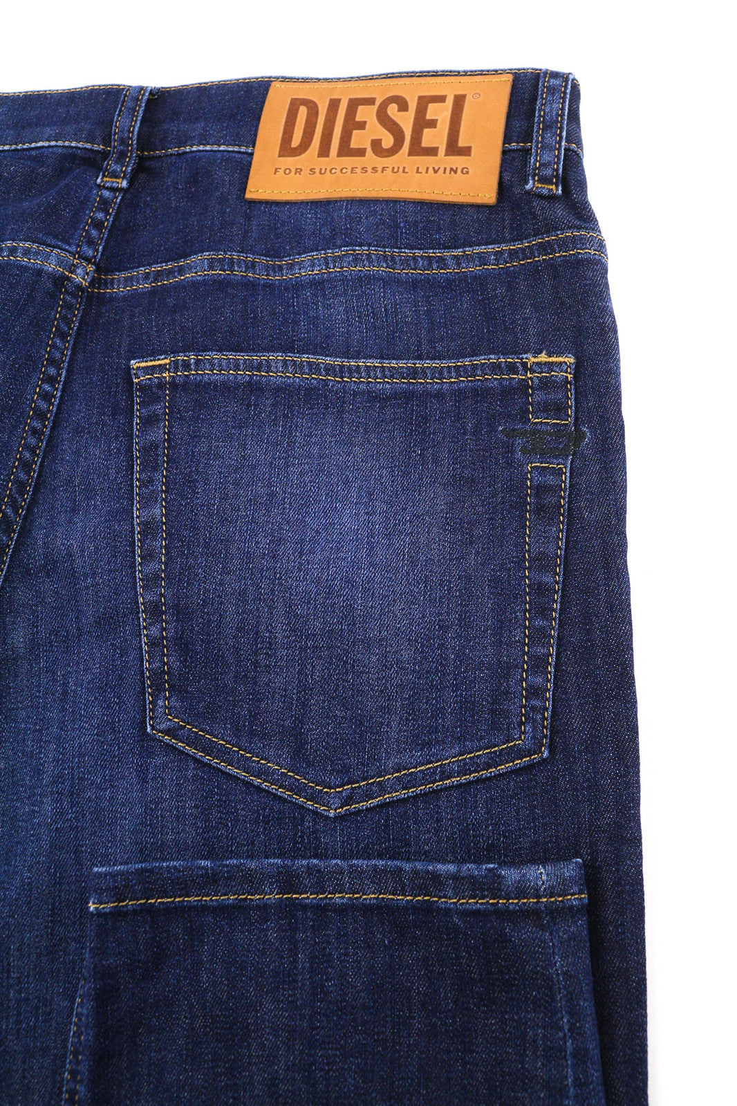 DIESEL D-Fining 009ZU vyriški džinsai W30/L30 siaurėjantys, tamprūs, skalbto džinso mėlyni 