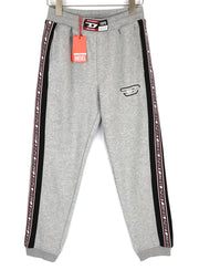 DIESEL AMSB-Bounss-HT02 vyriškos kelnės M pilkos melanžo spalvos su prakaitą praleidžiančiomis kišenėmis, rekomenduojama kaina – 125 € 