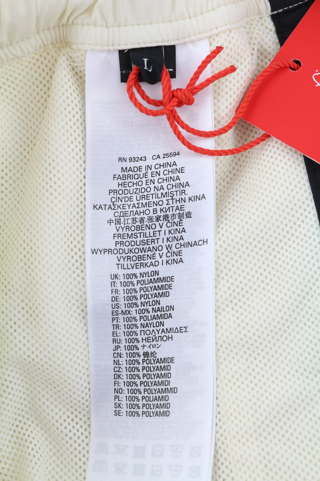 DIESEL AWWB-Sweang-HT25 moteriškos kelnės, L dydžio, su elastingu juosmeniu, tinklinio audinio, smėlio spalvos, rekomenduojama kaina – 175 € 