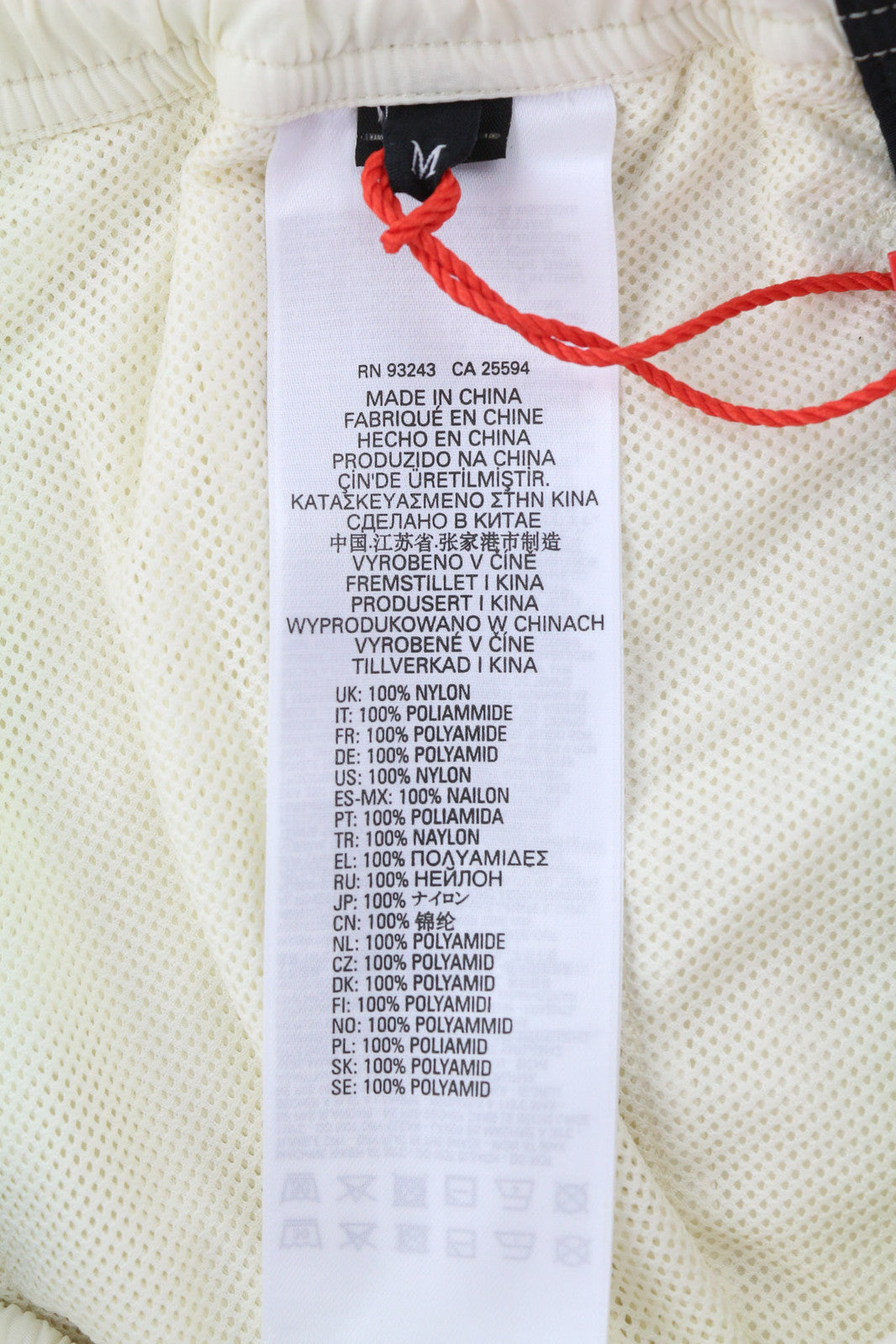 DIESEL AWWB-Sweang-HT25 moteriškos kelnės M su elastingu juosmeniu, tinklinio audinio, smėlio spalvos, RRP 175 € 