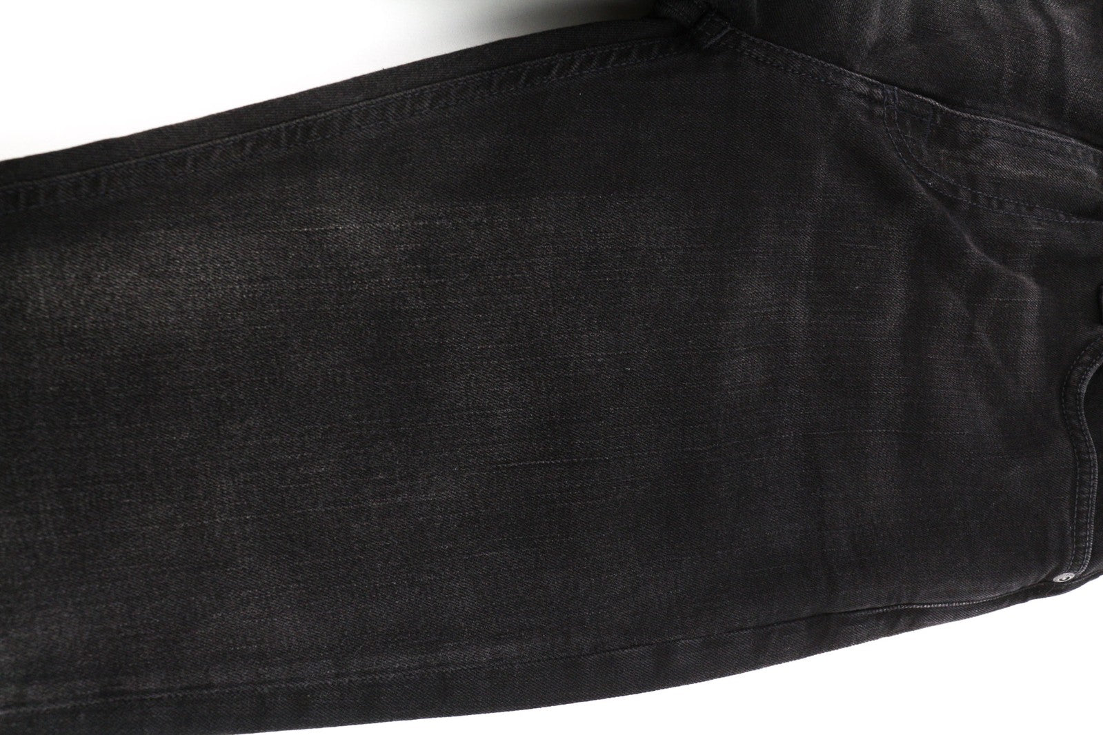 NUDIE Pipe Led Men Jeans W30/L30 Grey Marble Organic Skinny Washed Zip Fly Dark