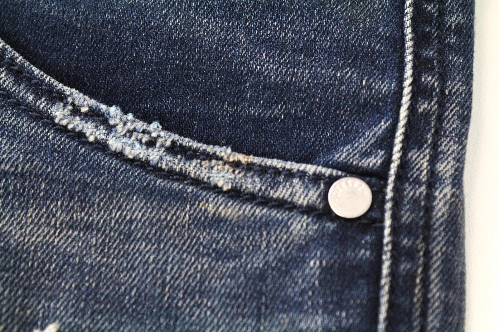 DIESEL Krayver R78U6 Men's Jeans W29/L32 Slim Carrot Fit Blue Cotton Stretch