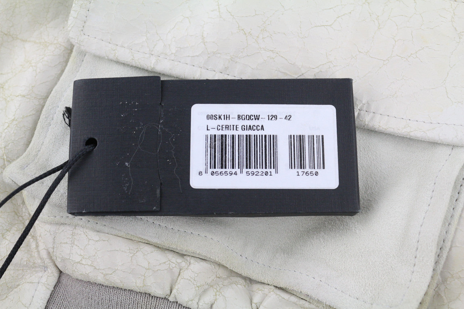 DIESEL BLACK GOLD L-Cerite moteriška striukė, 42, sendinto stiliaus ožkos odos bomber stiliaus. 