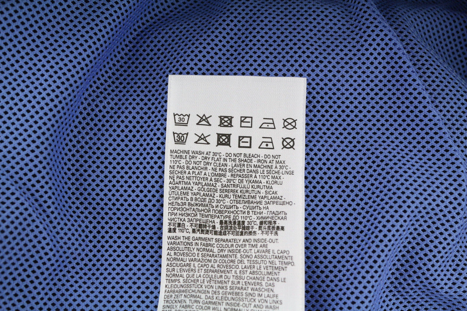 DIESEL Awwt-Swiftor-HT24 moteriška striukė S su paslėptu gobtuvu, tinklelio pamušalu, mėlyna, RRP195