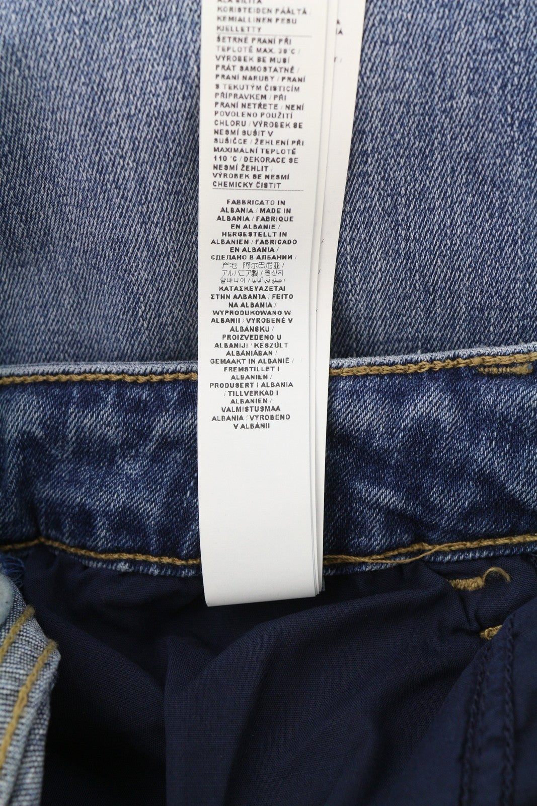 LIU JO Women Jeans W27 Denim Blue Washed Bootcut Fit Zip Fly Casual Pockets Logo