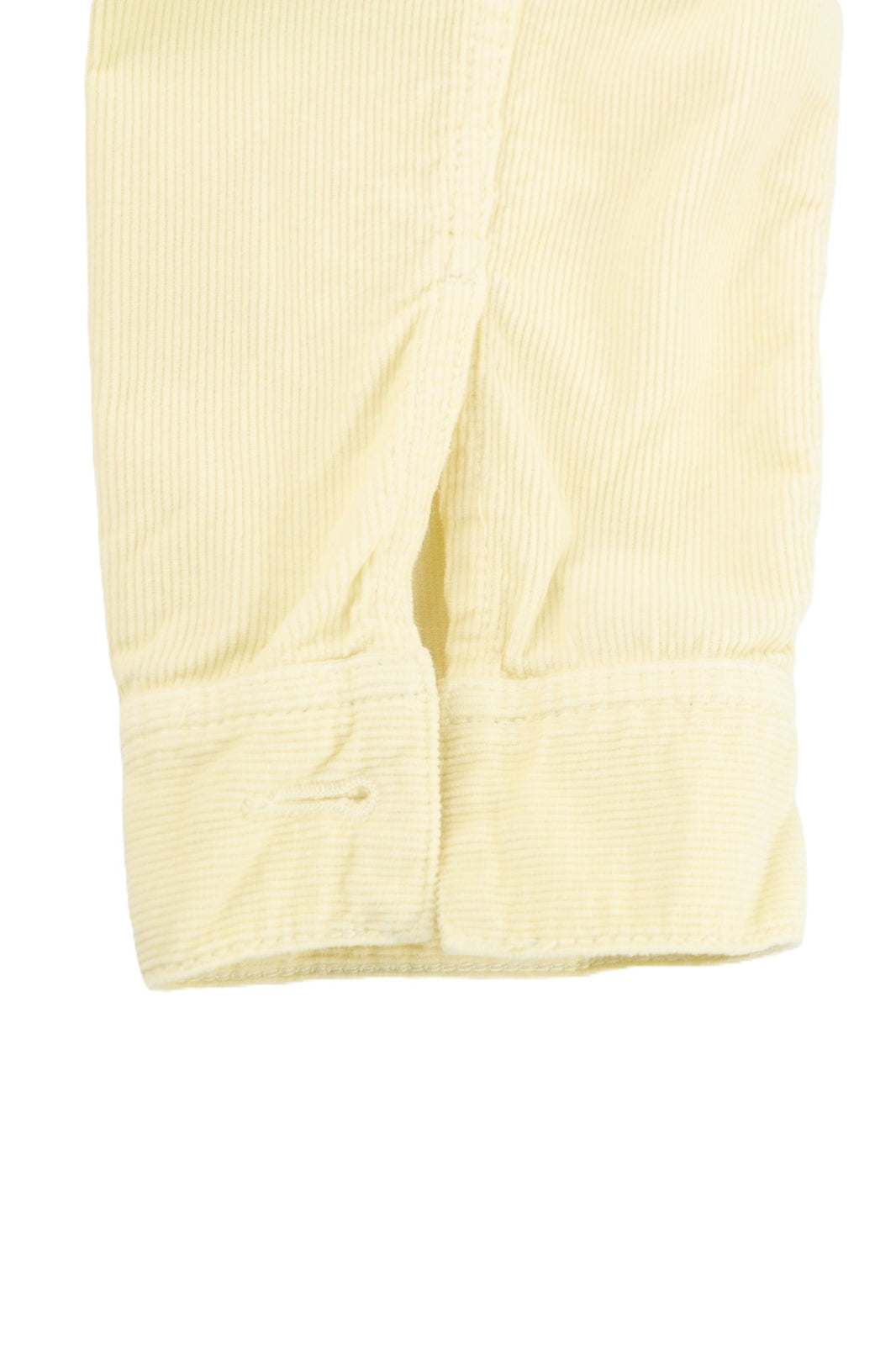 NUDIE JEANS Ronny vyriška striukė L dydžio, dulkėtai balta, ekologiškos medvilnės velveto, su logotipu ir sagomis. 