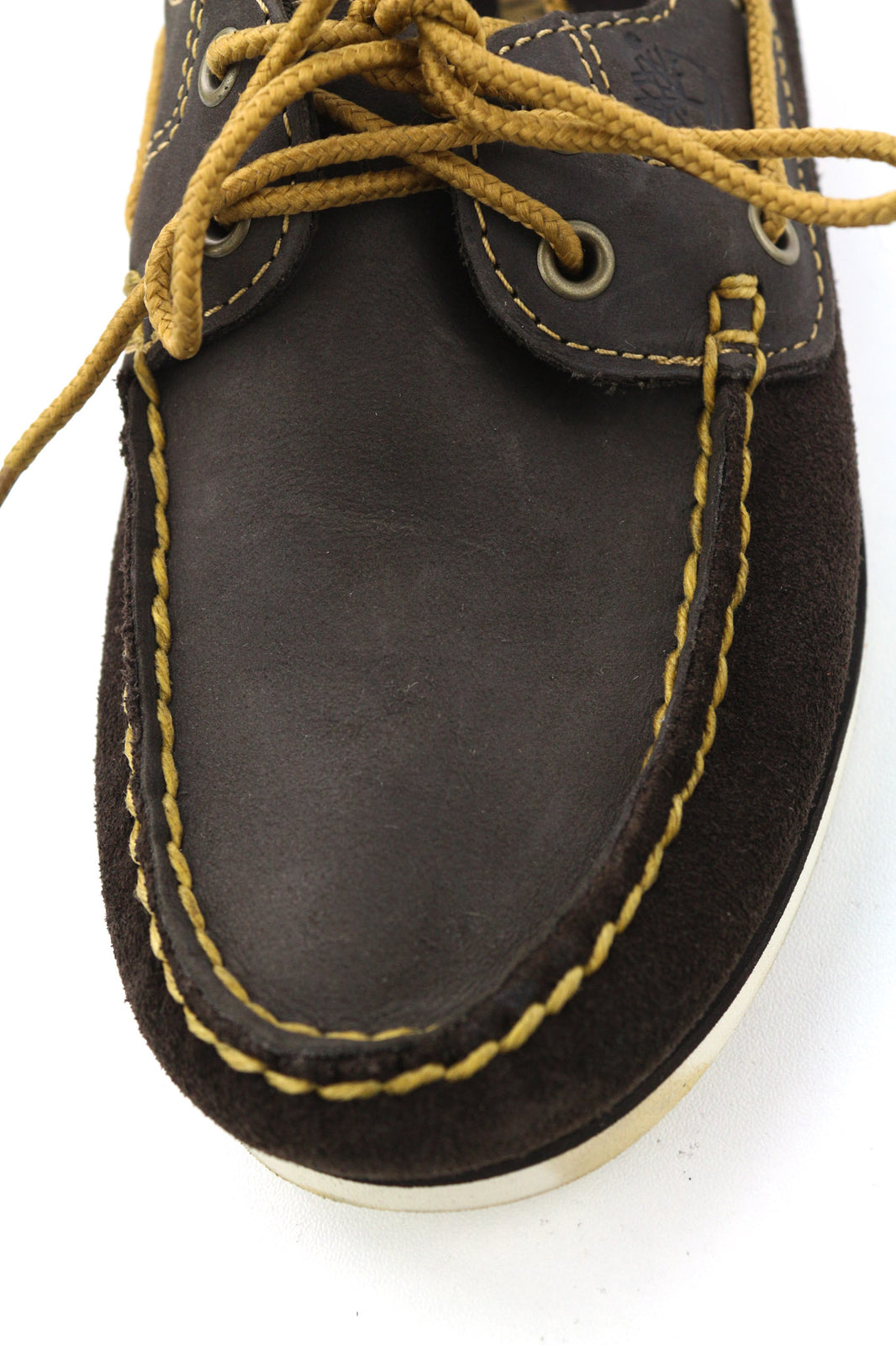 TIMBERLAND 26608 moteriški batai EU36 UK3.5 tamsiai rudi odiniai žemakulniai batai su raišteliais 