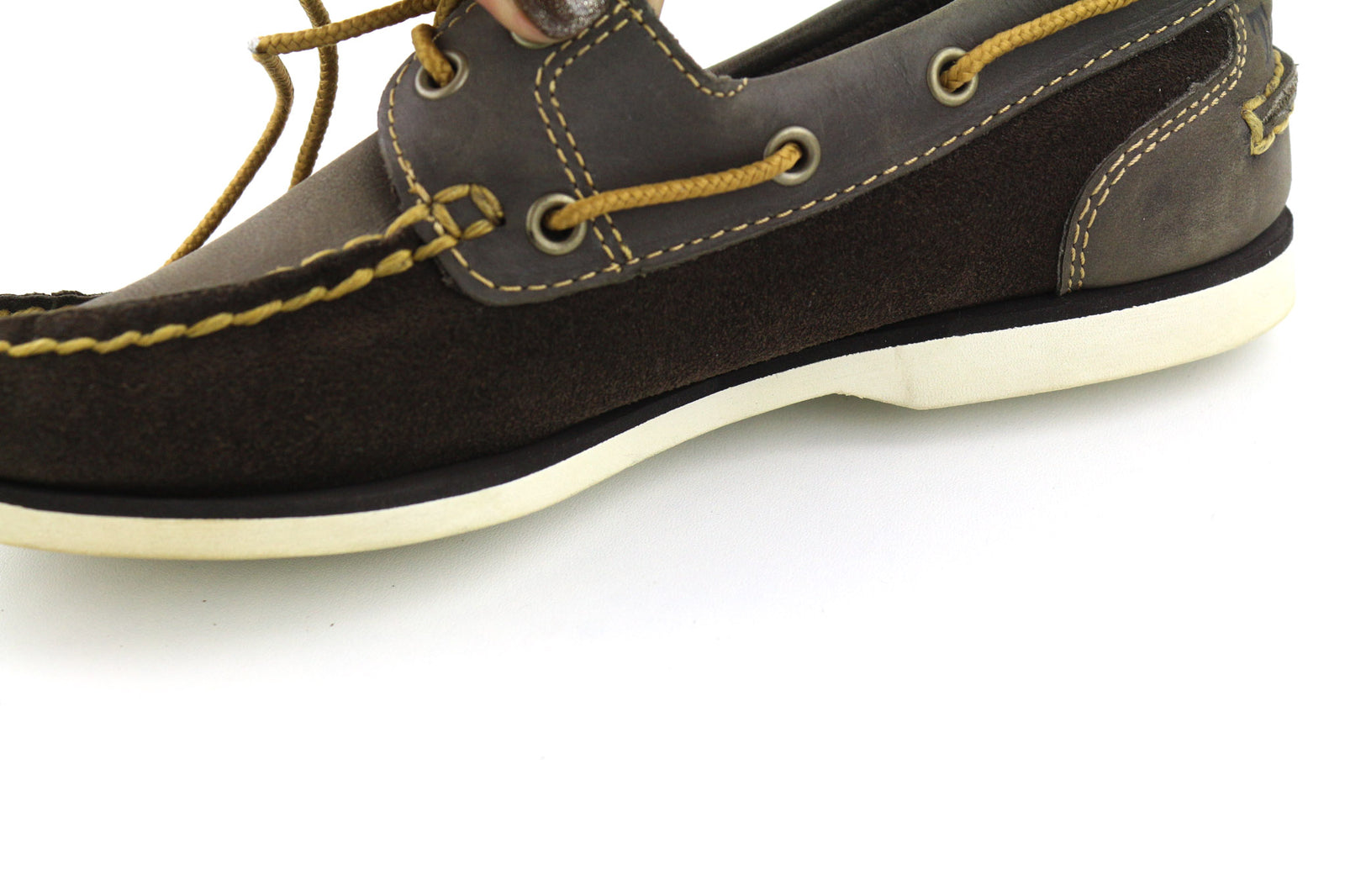 TIMBERLAND 26608 moteriški batai EU36 UK3.5 tamsiai rudi odiniai žemakulniai batai su raišteliais 