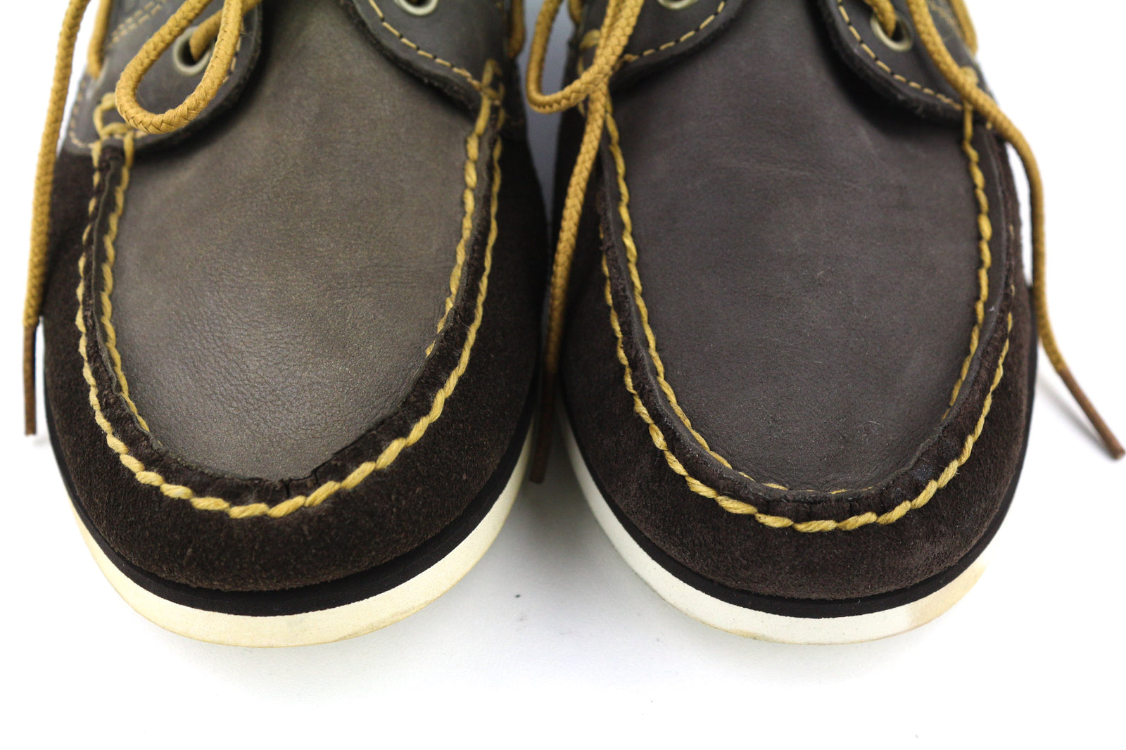 TIMBERLAND 26608 moteriški batai EU36 UK3.5 tamsiai rudi odiniai žemakulniai batai su raišteliais 