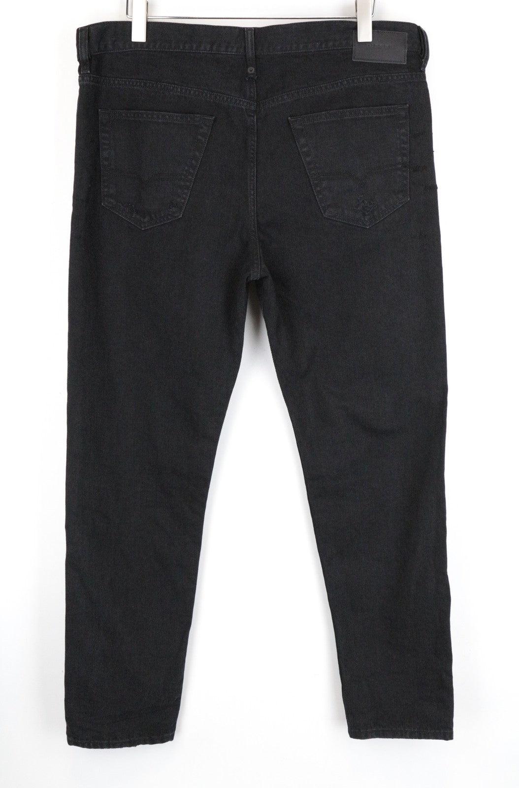 DIESEL Mharky 088AD vyriški džinsai W38 L34 Slim Skinny medvilniniai, juodi, su 5 kišenėmis 