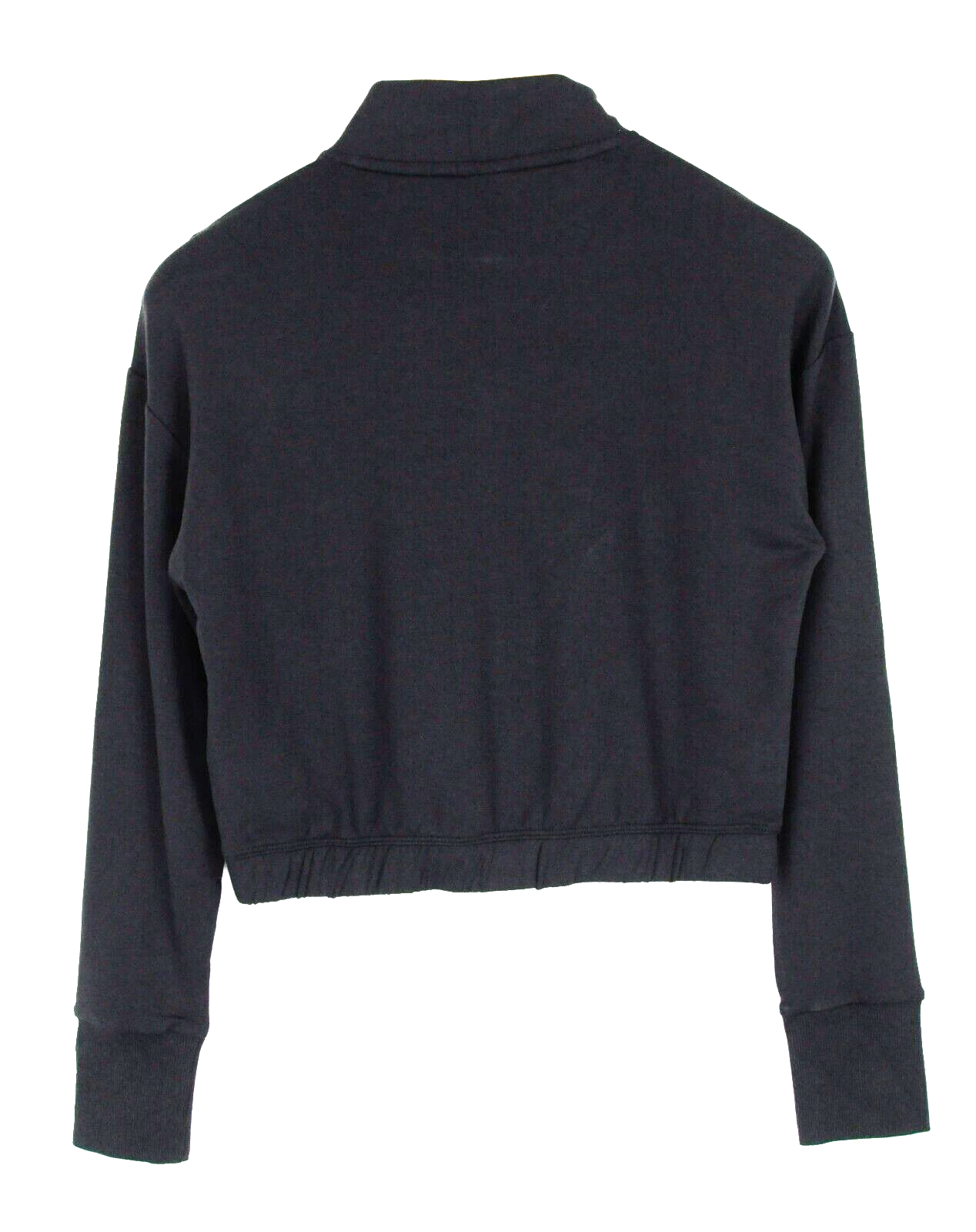 GYMSHARK moteriškas džemperis S, juodas, trumpintas ilgomis rankovėmis, Pipa sportinė apranga 