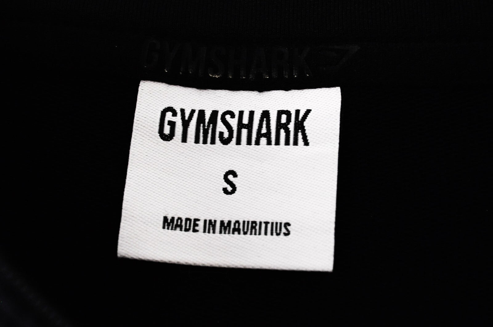 GYMSHARK moteriškas džemperis S, juodas, trumpintas ilgomis rankovėmis, Pipa sportinė apranga 