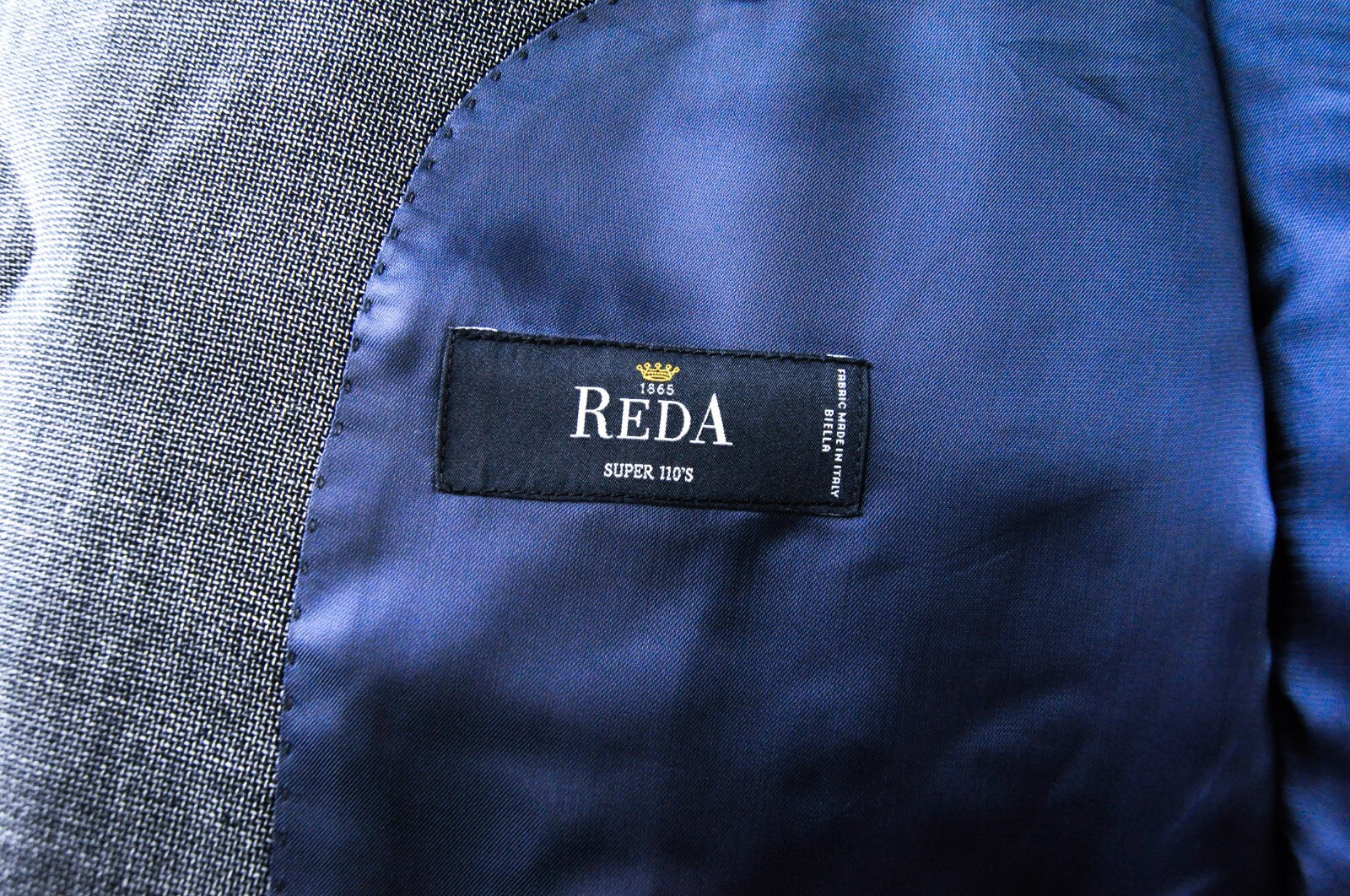 „SUITSUPPLY Napoli“ vyriška suknelė su vilnoniu pamušalu, UK38L 