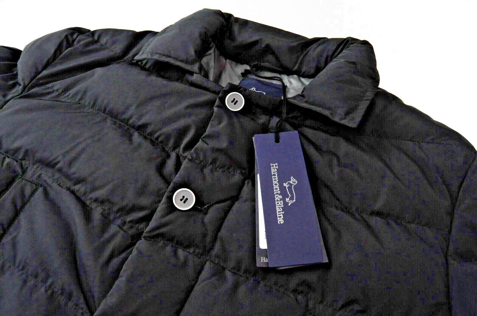 HARMONT &amp; BLAINE vyriška striukė L, juoda, pamušalu, paminkštinta apykakle 