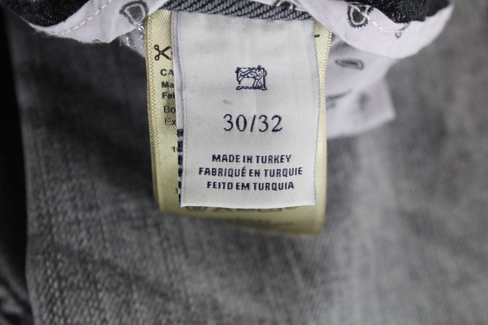 SCOTCH &amp; SODA L-Žavingi moteriški džinsai W30/L32 pilki plėšyti „Boyfriend“ džinsai, netempiami 