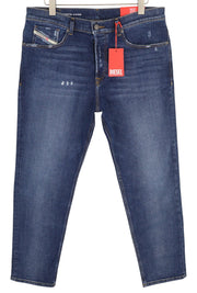 DIESEL 2005 D-Fining 09E45 vyriški džinsai W38/L32 skalbtos mėlynos spalvos, dirbtinės odos, rekomenduojama mažmeninė kaina – 175 € 