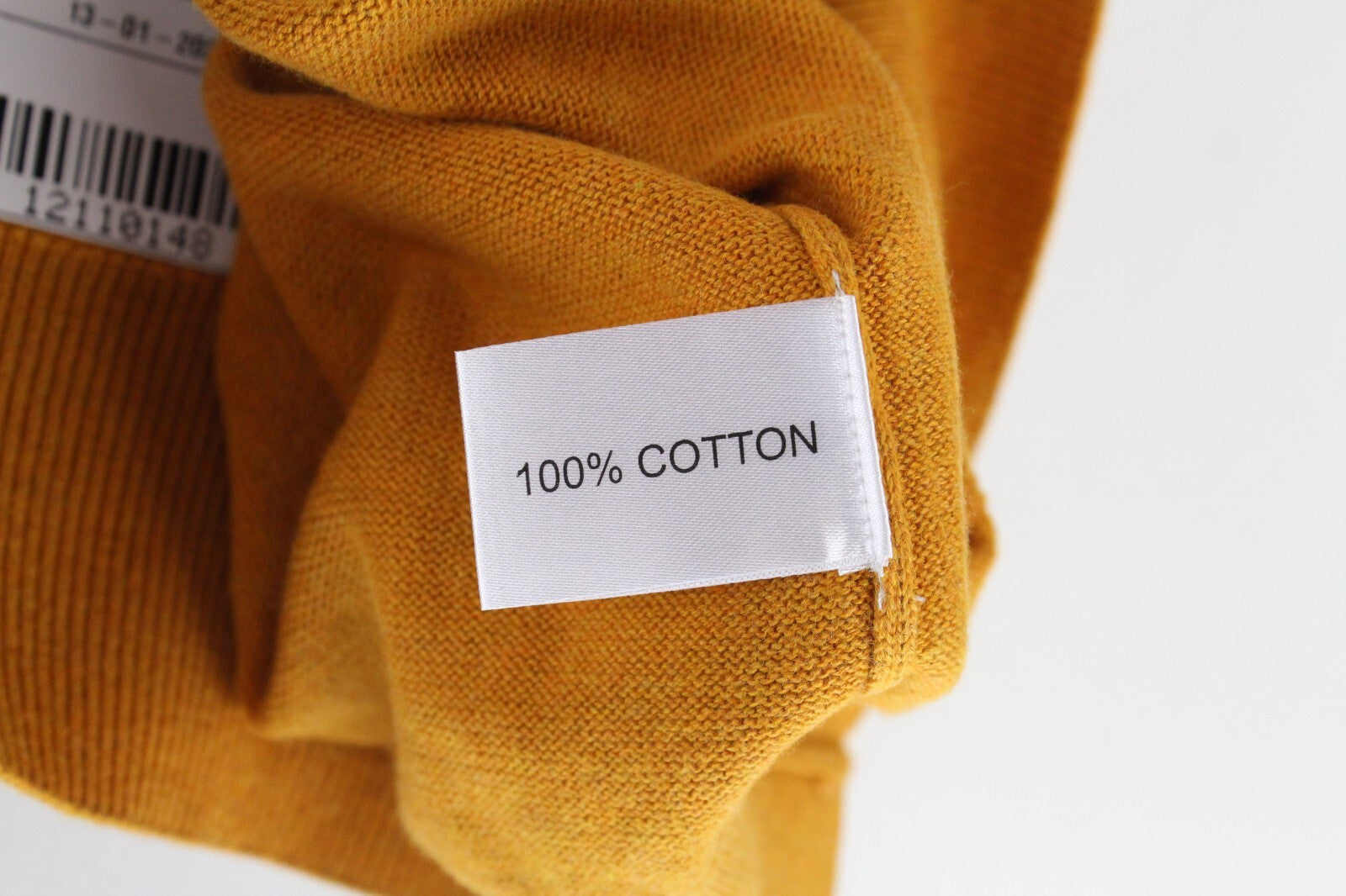 „STATE OF ART“ vyriškas megztinis L dydžio geltonai oranžinis V formos iškirpte, paprastas, tvirtas megztinis 