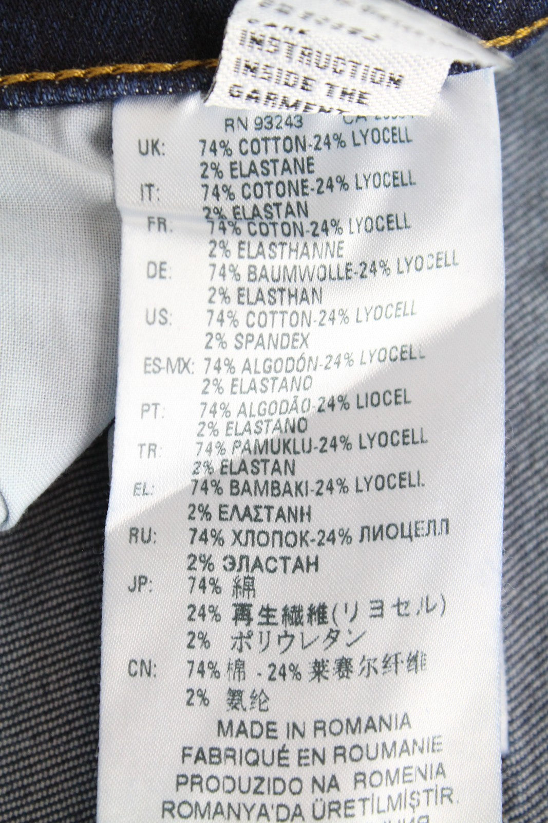 DIESEL D-Bazer 083AT vyriški džinsai W26 L32 mėlyni siaurėjantys medvilniniai džinsai, tamprūs 