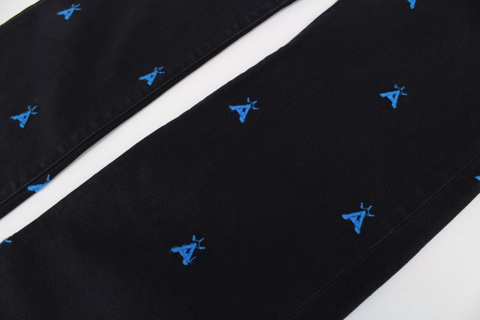 SCOTCH &amp; SODA vyriški džinsai W29/L34 Slim juodi, tamprūs, raštuoti Ralston džinsai 