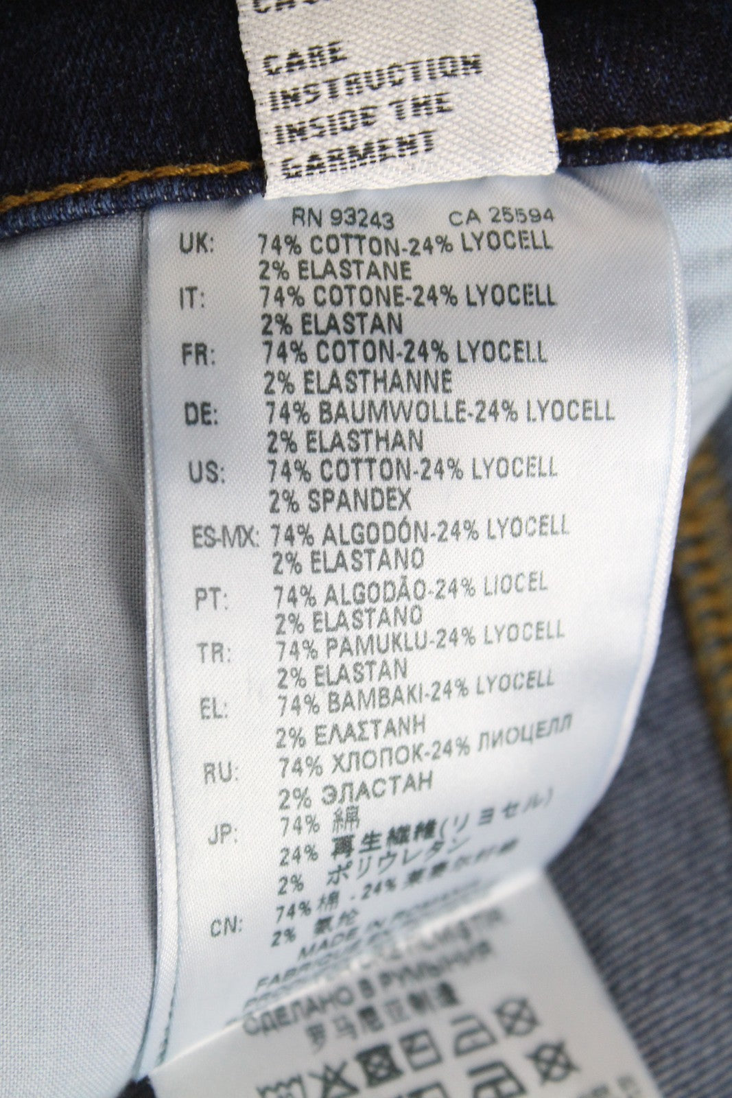 DIESEL D-Bazer 083AT vyriški džinsai W27 L32 mėlyni džinsinio audinio, tamprūs, siaurėjantys medvilniniai džinsai 