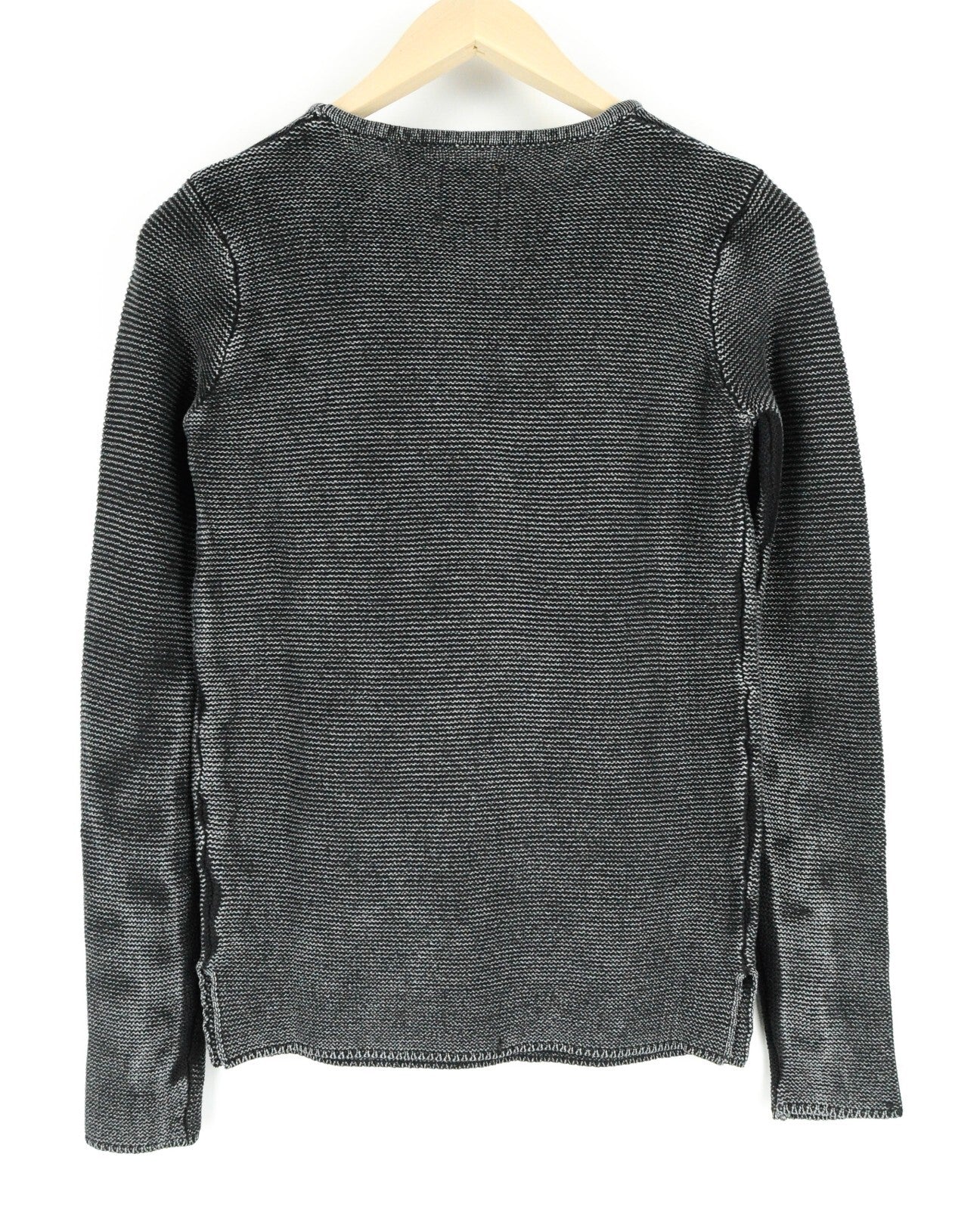 GOOD GENES vyriškas megztinis XS dydžio juodas medvilninis megztinis ilgomis rankovėmis 