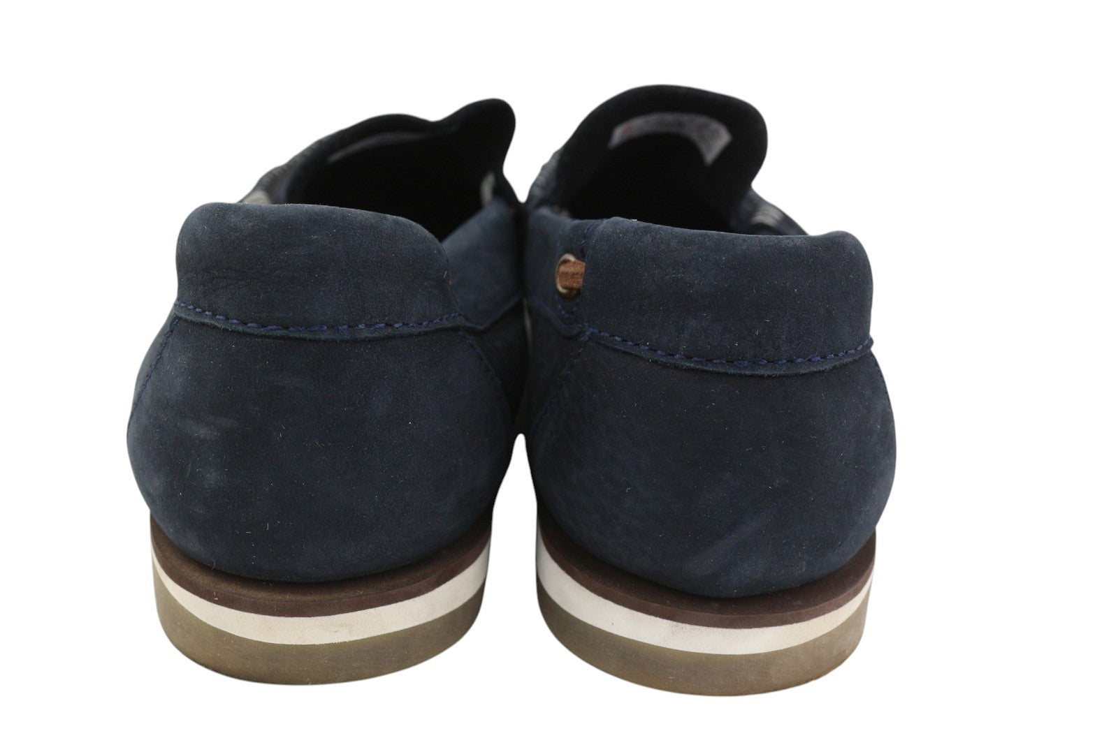 TIMBERLAND A2A8F vyriški batai EU43 tamsiai mėlyni odiniai laiviniai bateliai „True Cloud Comfort“ 