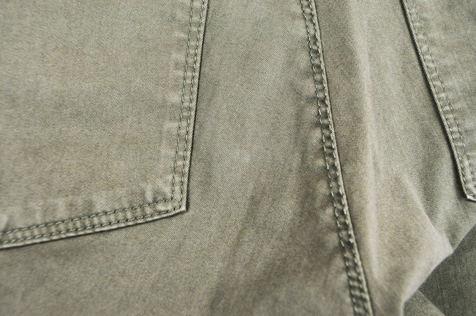 MAISON SCOTCH La Bohemienne Womens Pants W27/L32 Green Skinny Cotton Stretch