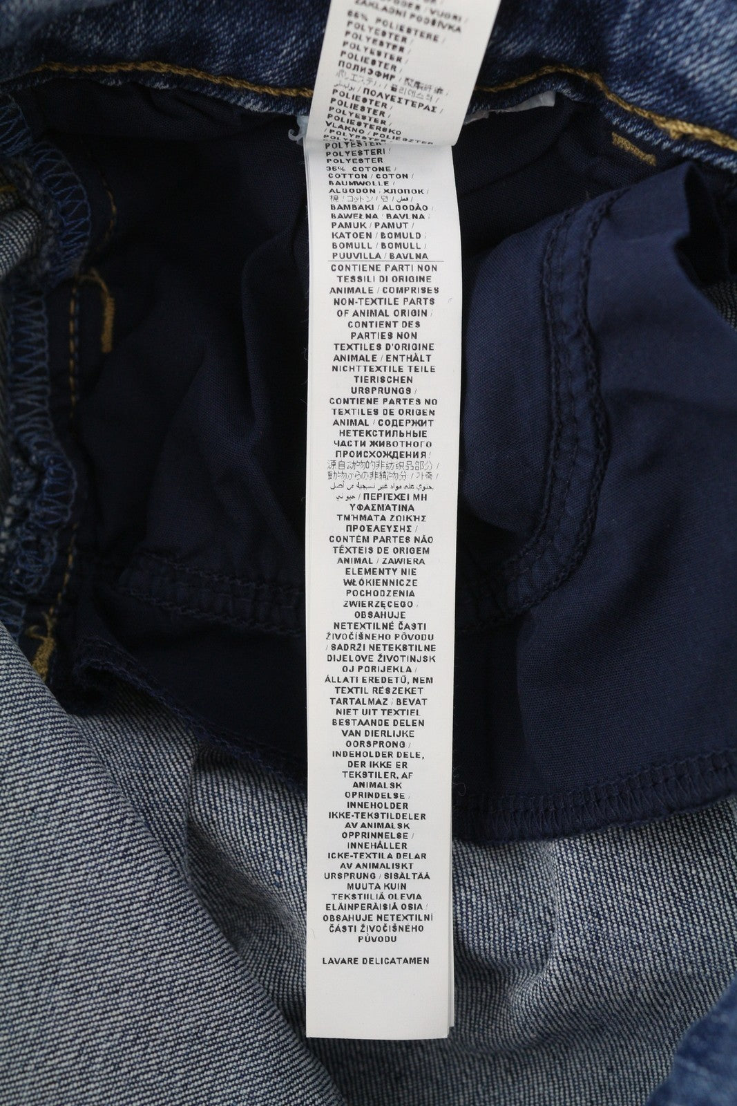 LIU JO moteriški džinsai W26 aukštu juosmeniu, laisvalaikio stiliaus, mėlyni. 