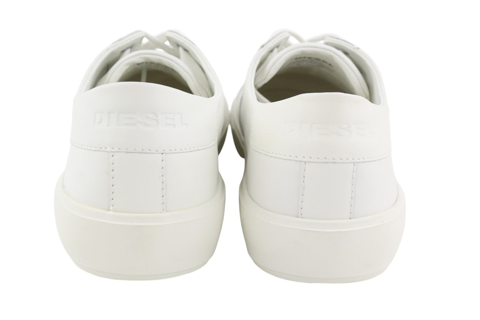 DIESEL S-Mydori LC vyriški sportbačiai, EU45, odiniai, apvali nosis, suvarstomi, žemakulniai, RRP 160 € 