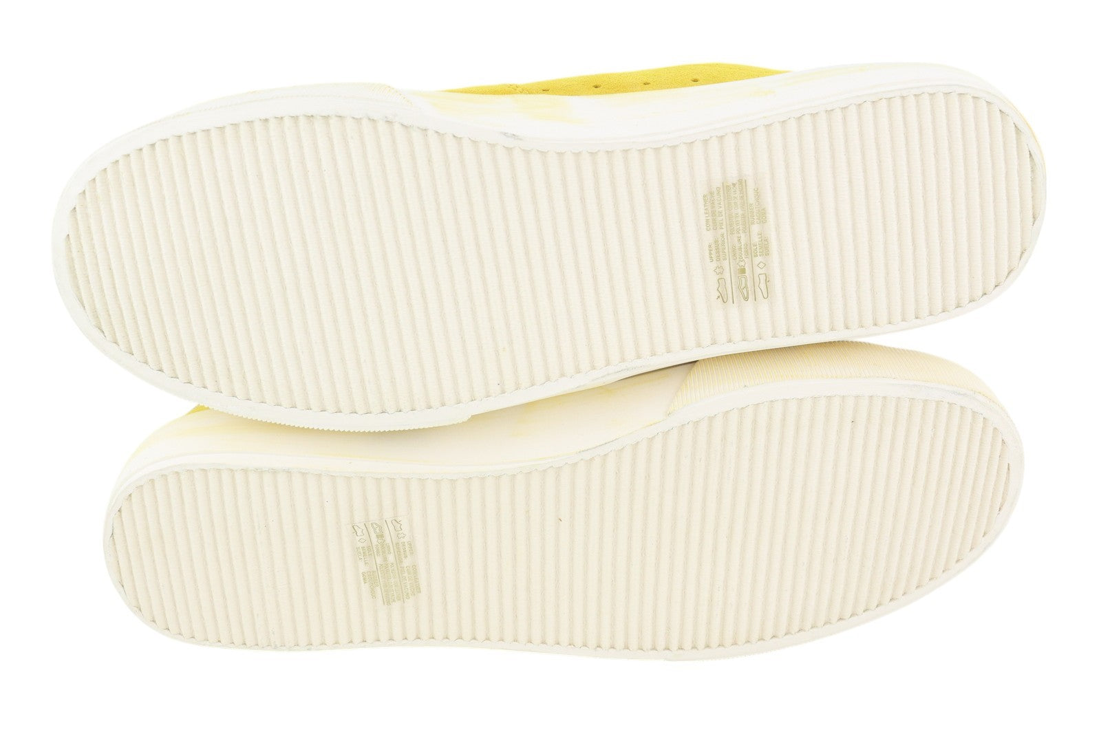 DIESEL S-Mydori LC vyriški sportbačiai, EU44.5, geltoni zomšos odos žemi batai su raišteliais, RRP 160 € 