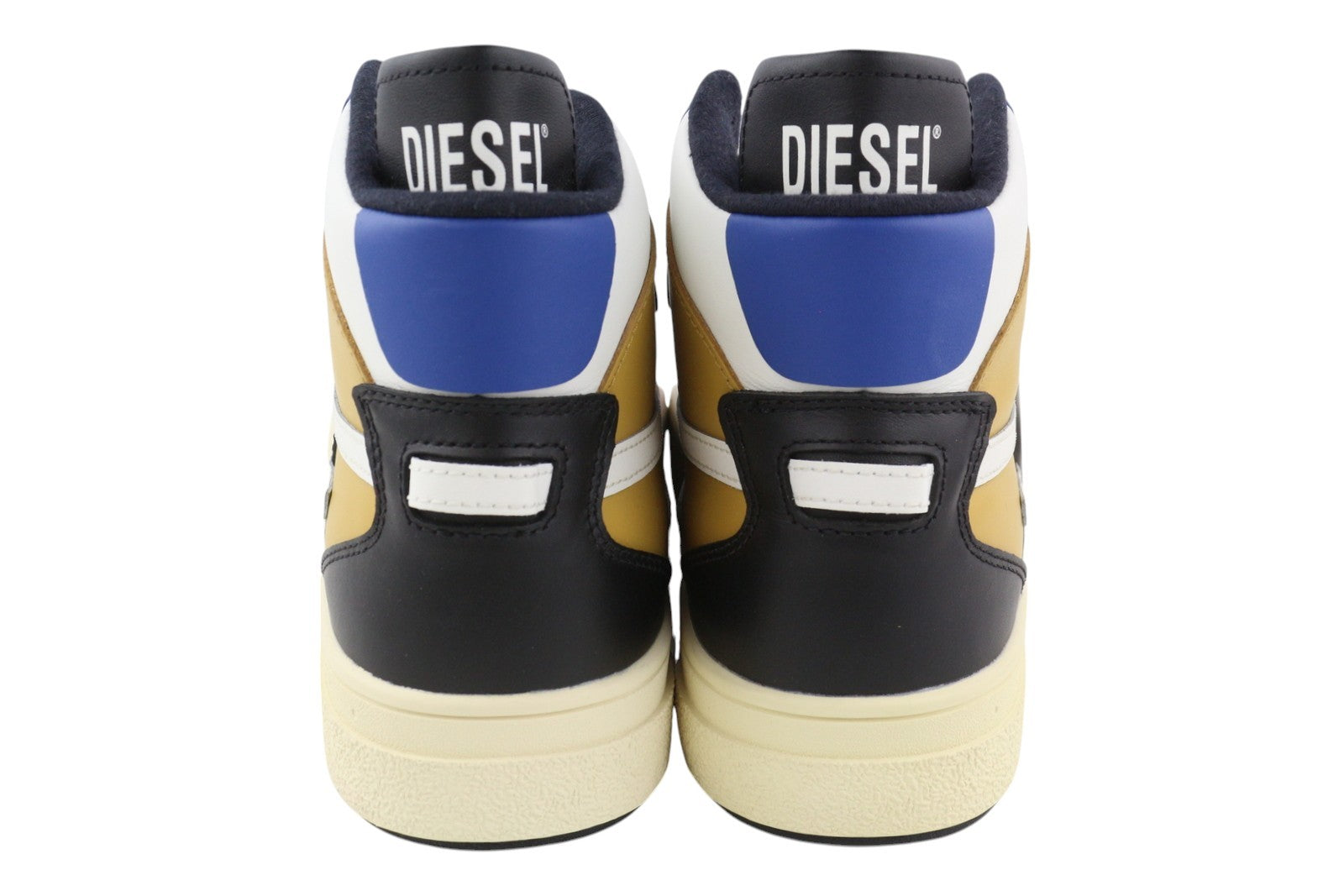 DIESEL S-Ukiyo Mid vyriški sportbačiai, EU44, karvės odos, spalvingi, suvarstomi, RRP 195 € 