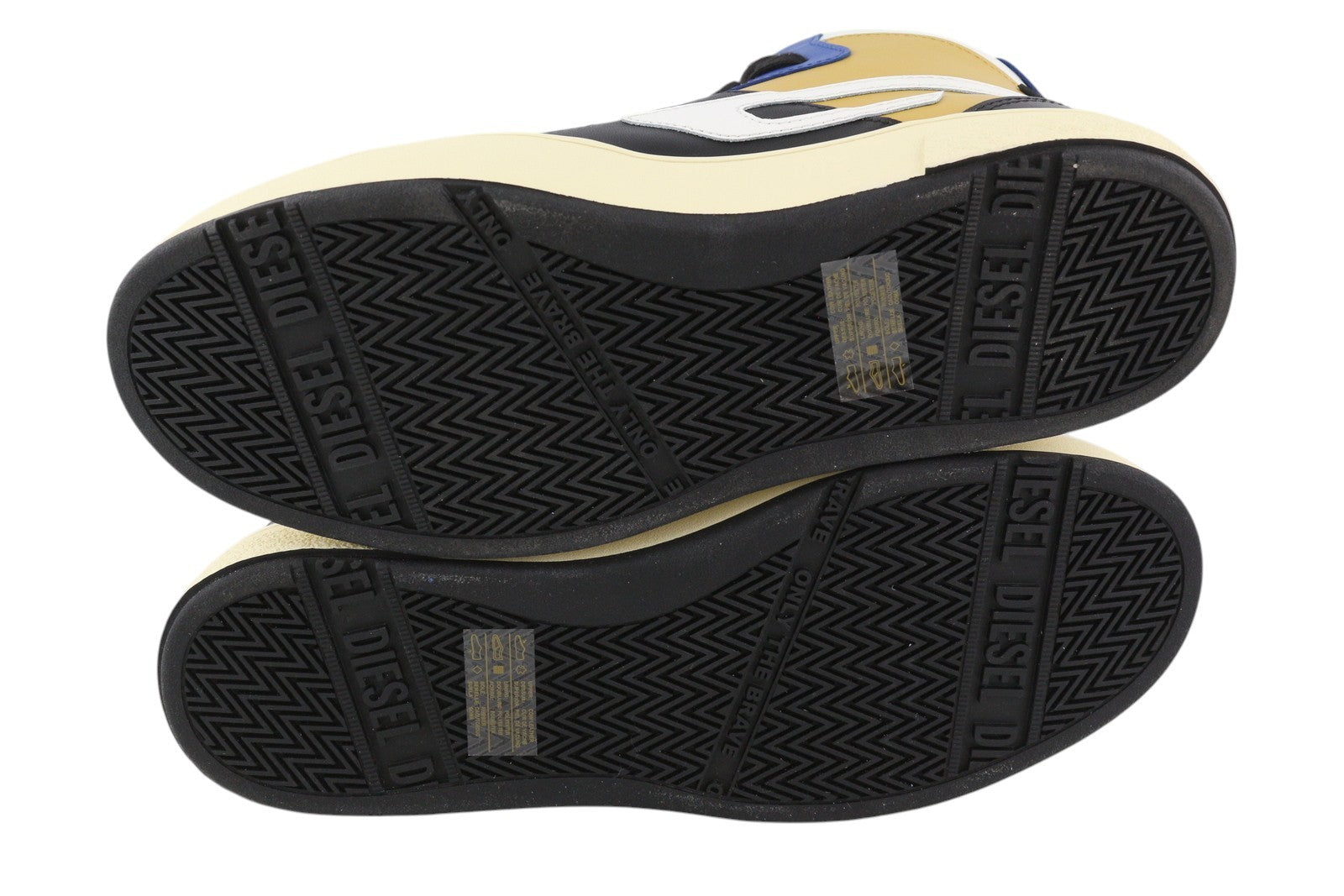 DIESEL S-Ukiyo Mid vyriški sportbačiai, EU44, karvės odos, spalvingi, suvarstomi, RRP 195 € 