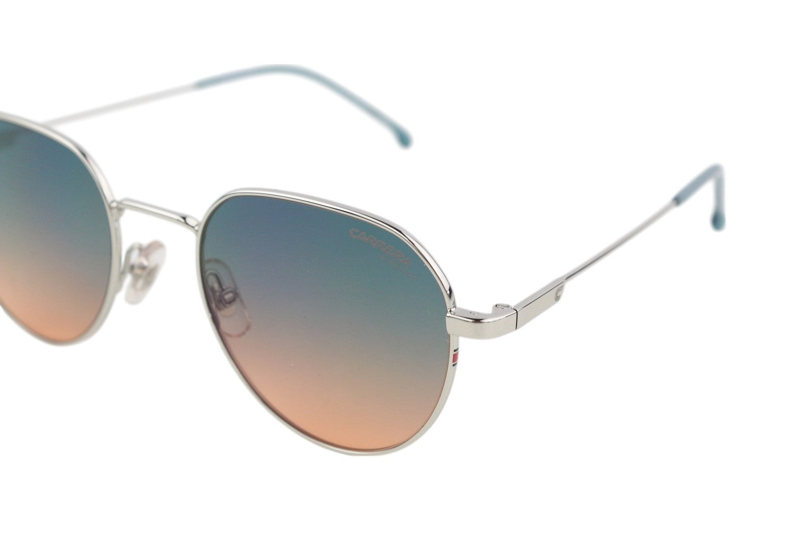 CARRERA Ktuth vyriški akiniai nuo saulės OS Pilot mėlynos spalvos su oranžine UV apsauga 2015T/S 