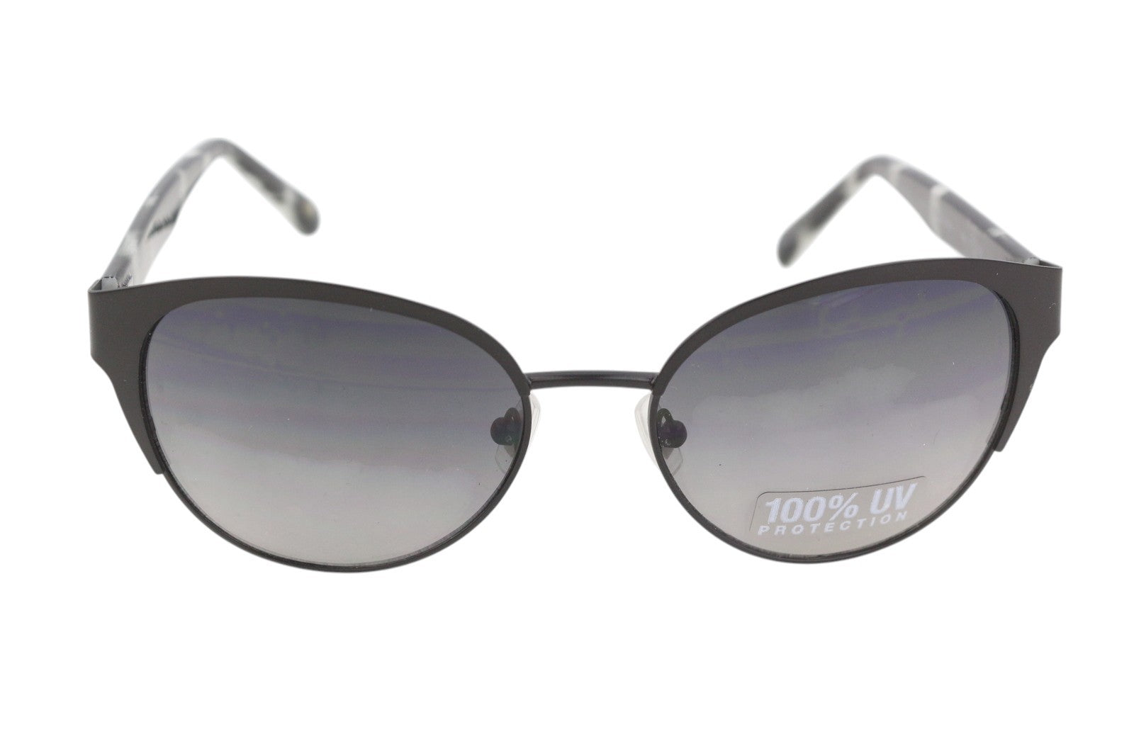 FOSSIL FW153 moteriški akiniai nuo saulės su raštuotu rėmeliu Fossil katės akių formos, 100 % apsauga nuo UV spindulių 