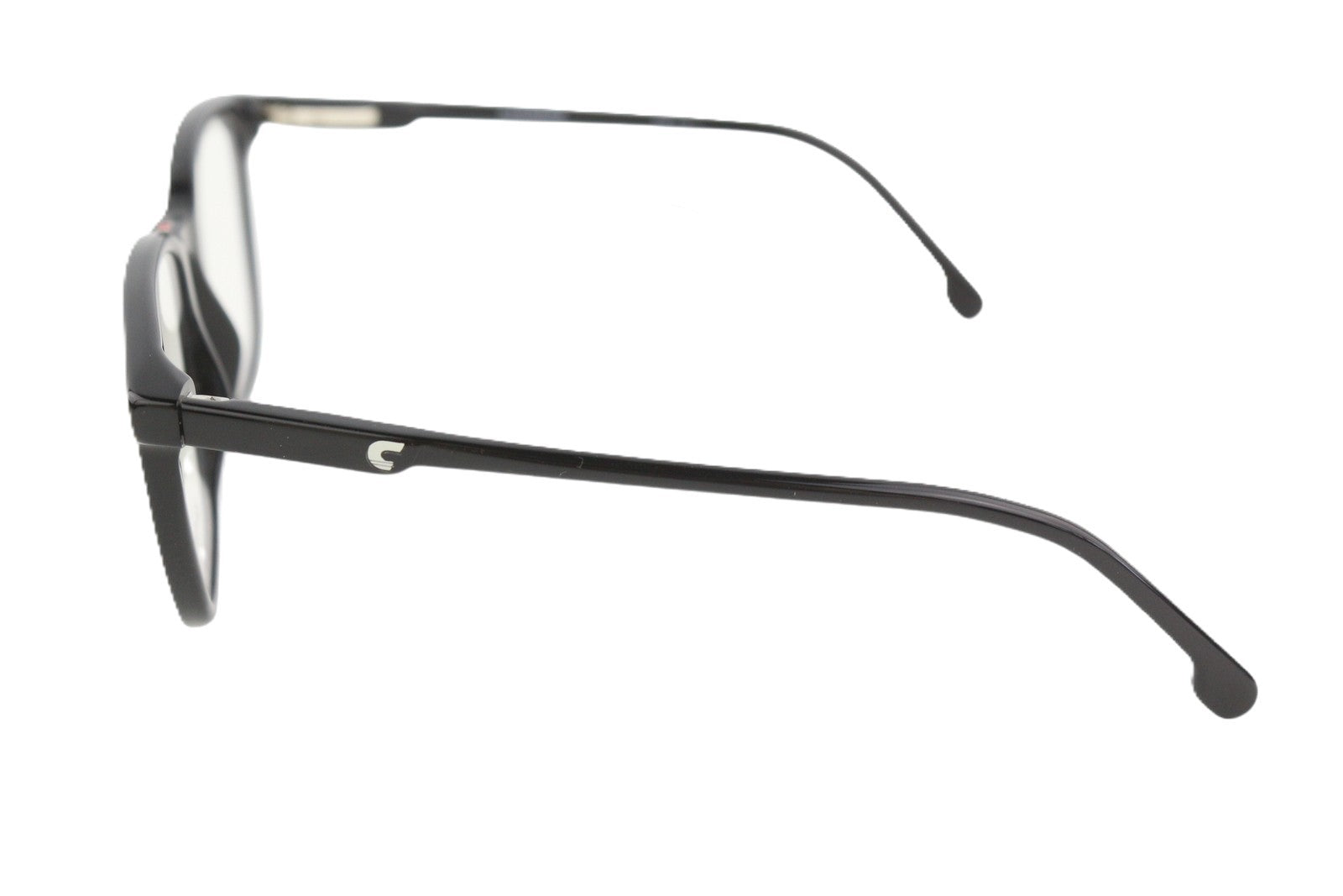 CARRERA 80799 vyriški akiniai nuo saulės su juodu rėmeliu, unisex stiliaus, su magnetiniu užsegimu, 2023T/CS