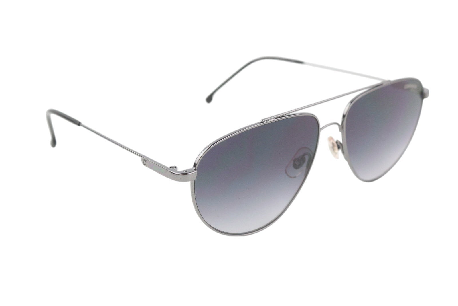 CARRERA KJ190 vyriški akiniai nuo saulės su sidabro spalvos „Pilot“ apsauga nuo UV spindulių, unisex 2014T/S 