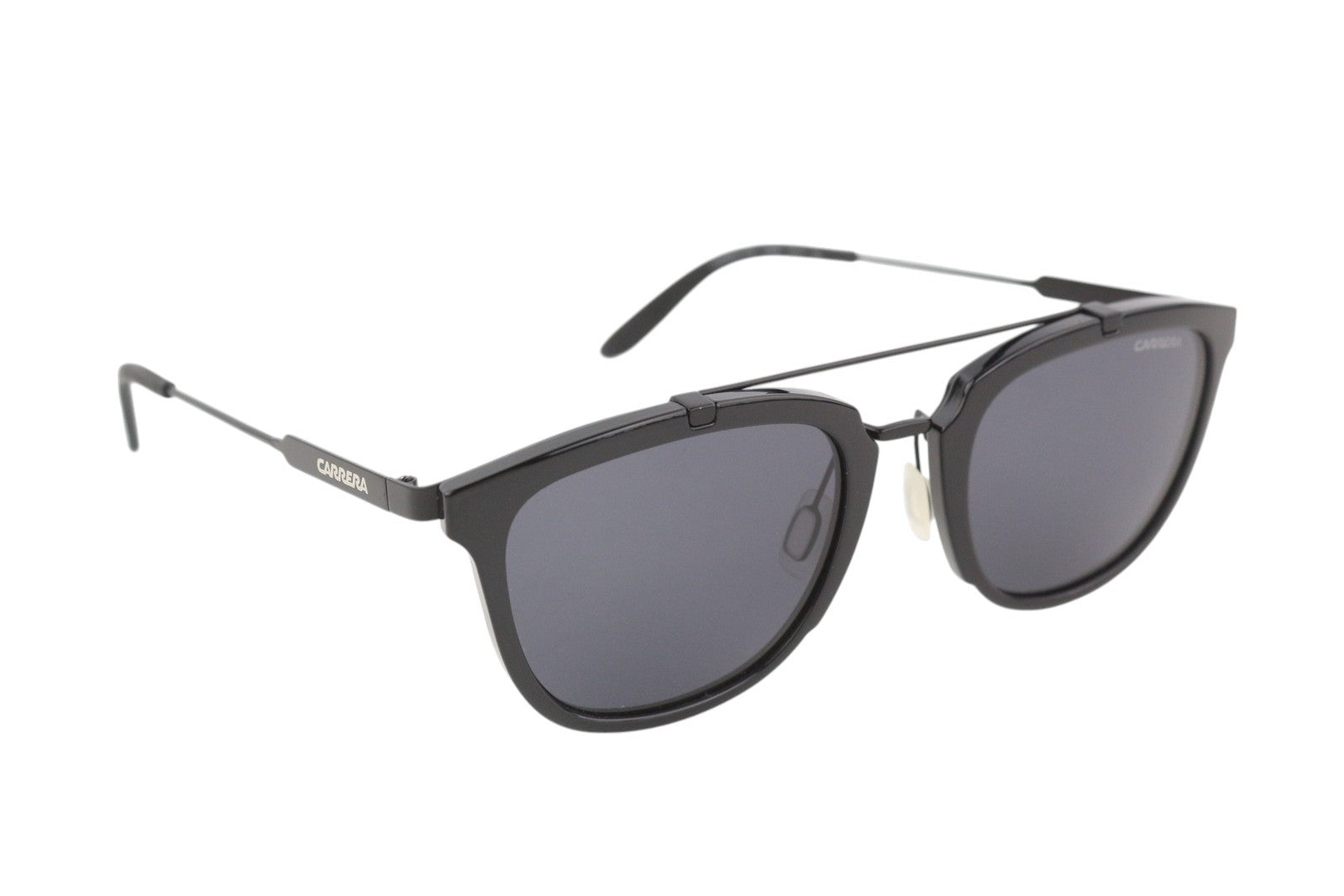 CARRERA 127/S vyriški akiniai nuo saulės su juodu rėmeliu, tamsintais lęšiais, laisvalaikio stiliaus, unisex, GVBIR