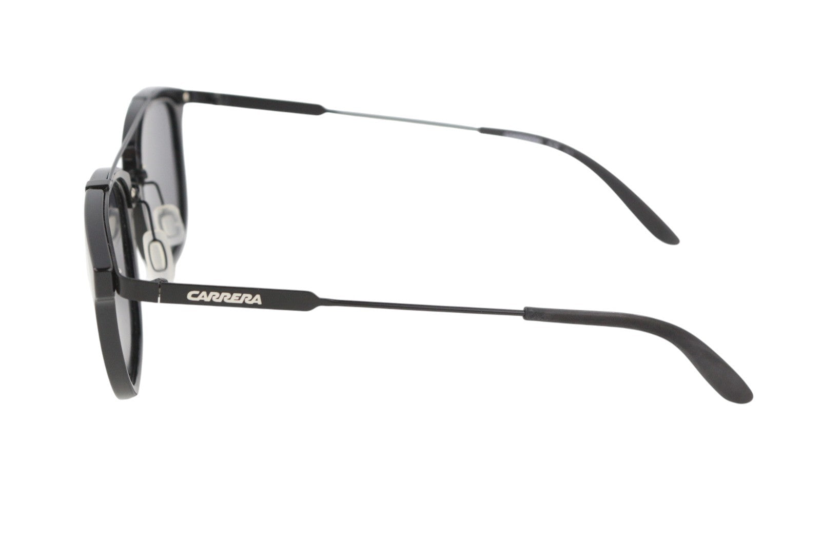 CARRERA 127/S vyriški akiniai nuo saulės su juodu rėmeliu, tamsintais lęšiais, laisvalaikio stiliaus, unisex, GVBIR