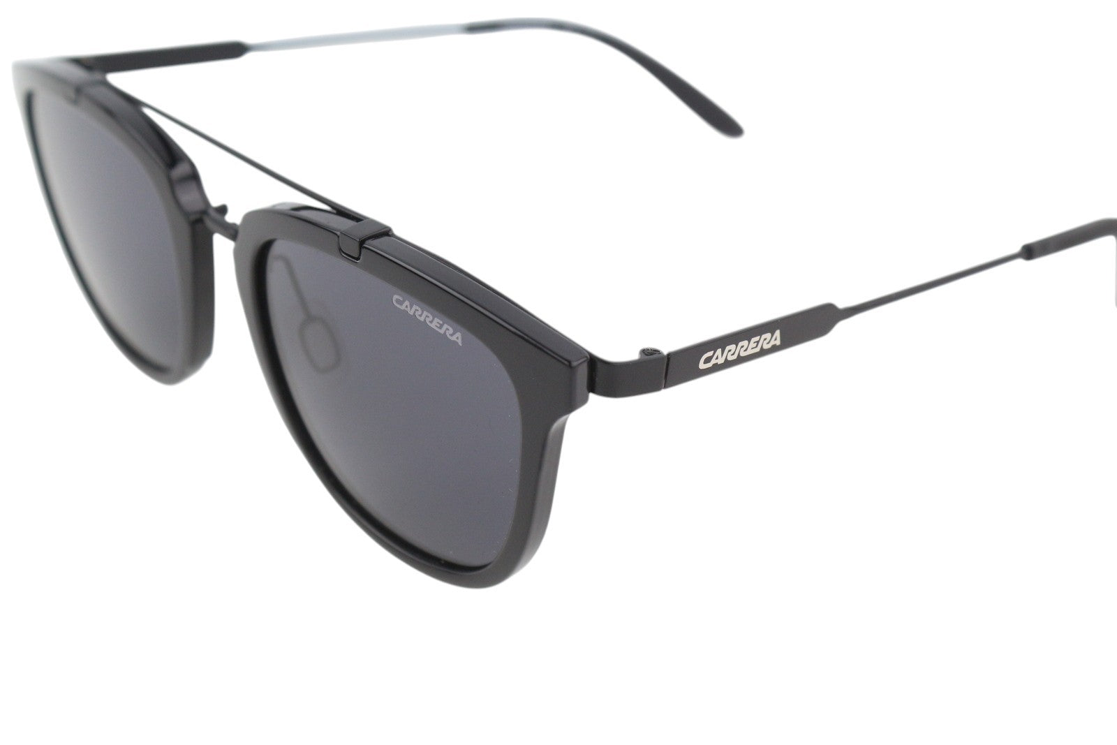 CARRERA 127/S vyriški akiniai nuo saulės su juodu rėmeliu, tamsintais lęšiais, laisvalaikio stiliaus, unisex, GVBIR